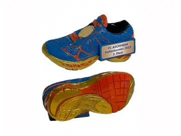 PD FG 871 Großer Resin Sportschuh Hellblau/Orange