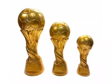 PD W001 WM Star-Cup Fußballtrophäe